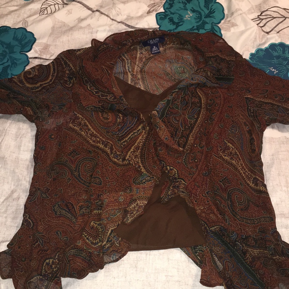 Like new 2 piece set dressy shirt!